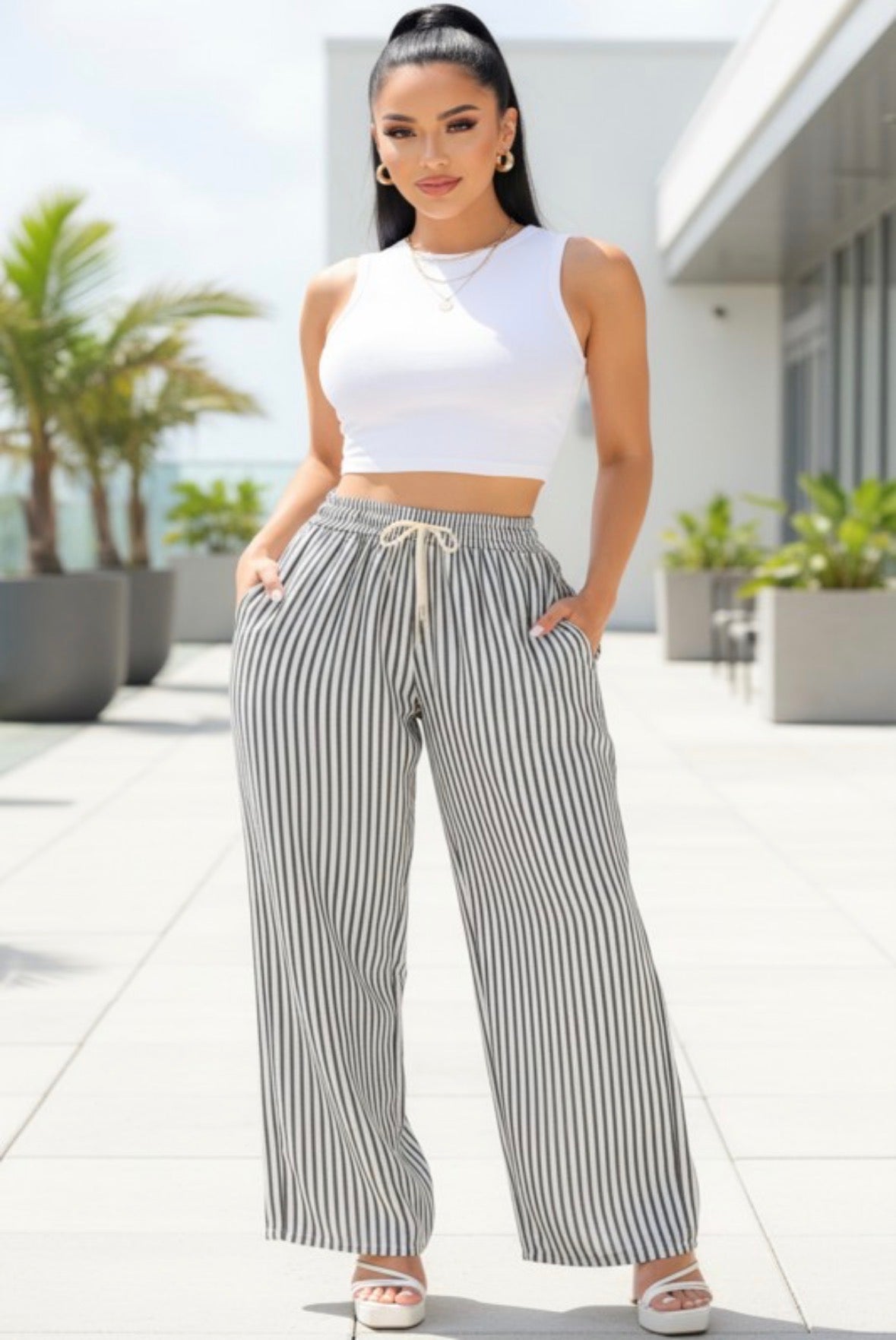 STRIPE PANT
