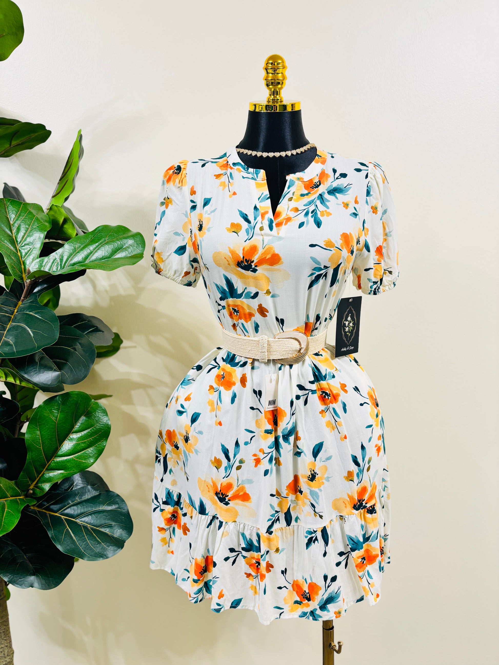 FLORAL DRESS