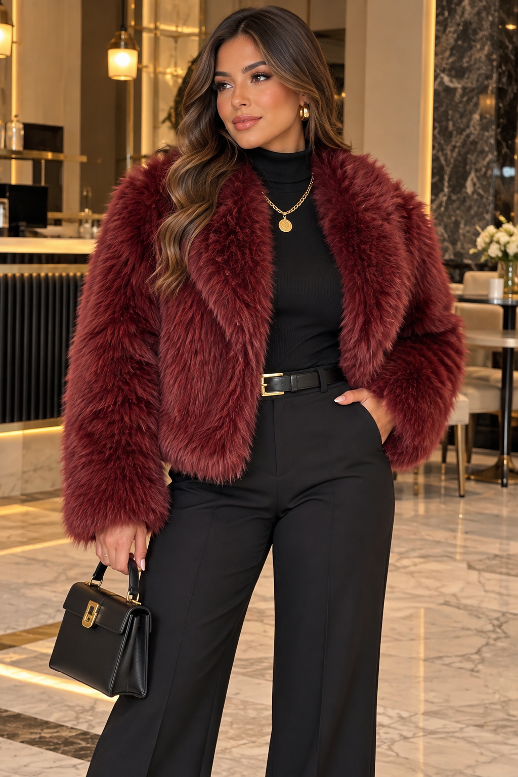 A-SHEARLING JACKET