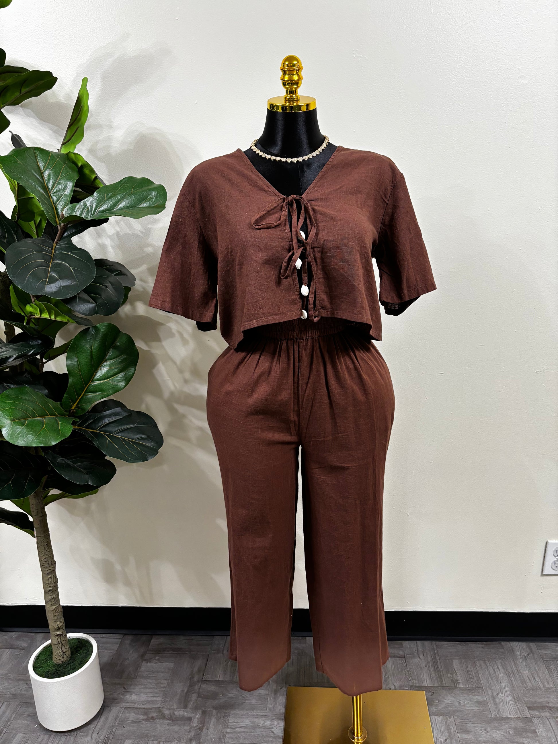 LINO BROWN SET