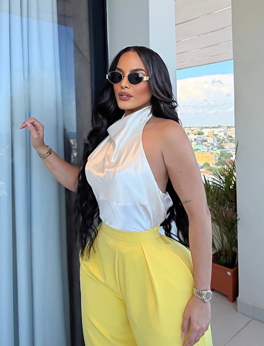 SATIN TOP