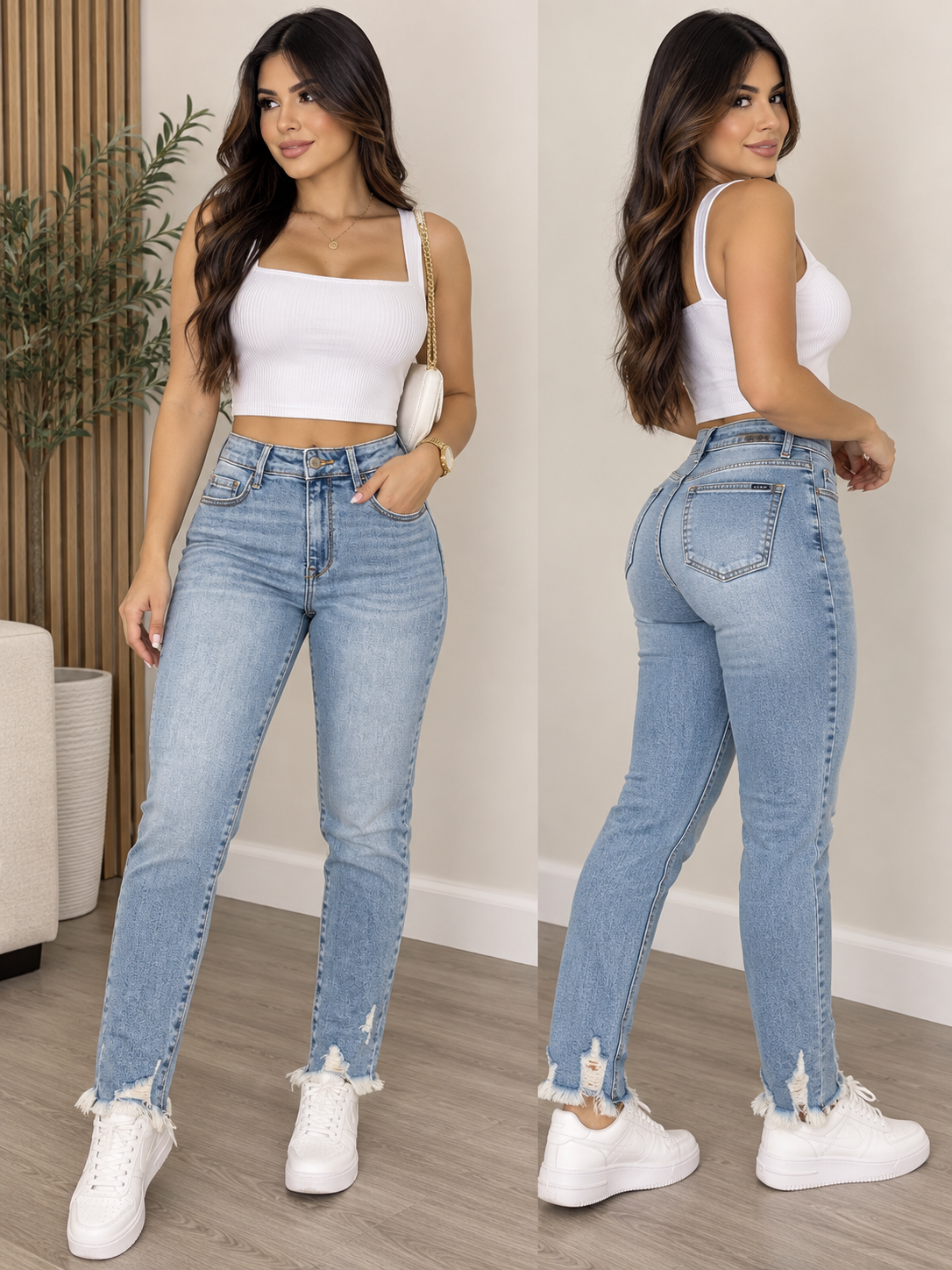 HIGH RISE SKINNY JEAN